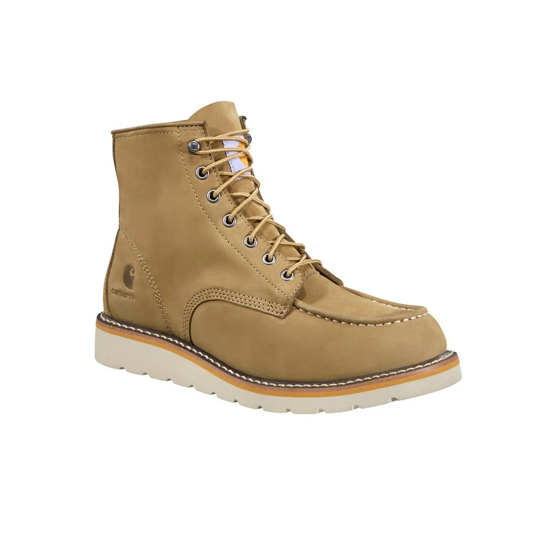 6" Moc Toe Wedge Soft Toe Boot Coyote