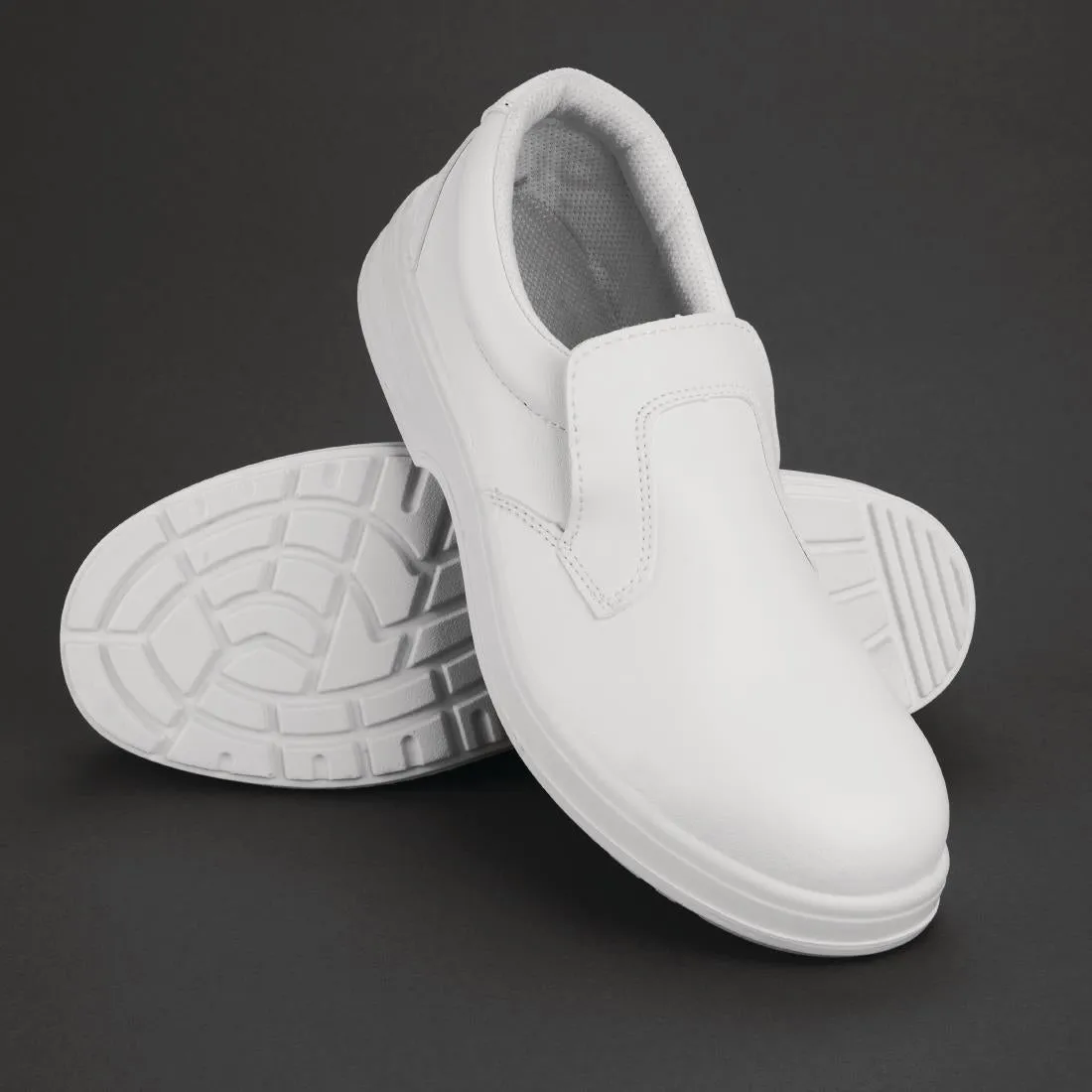 A801-45 Slipbuster Lite Unisex Safety Slip On White Size 45