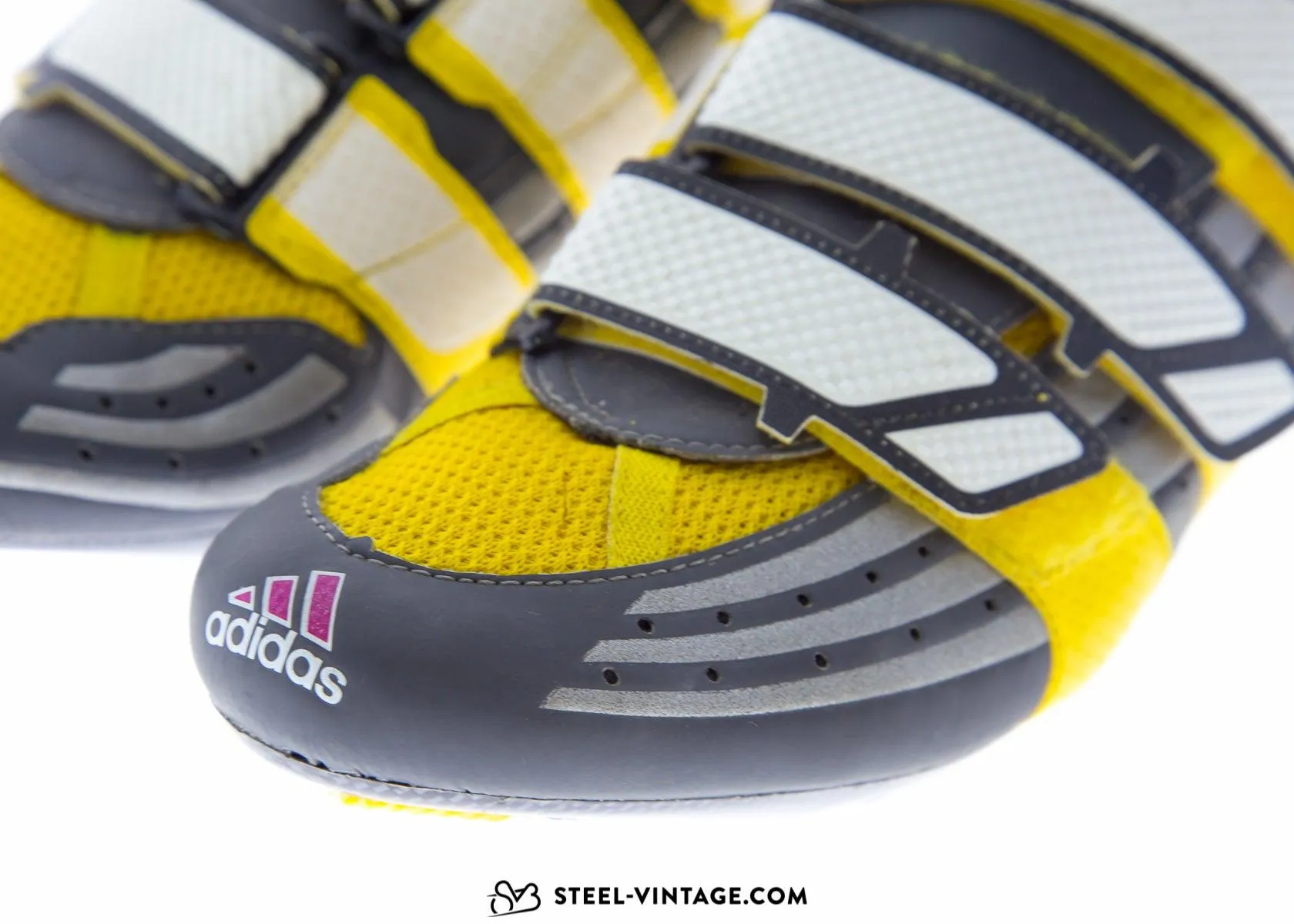 Adidas Adistar Road TT Yellow Cycling Shoes NOS