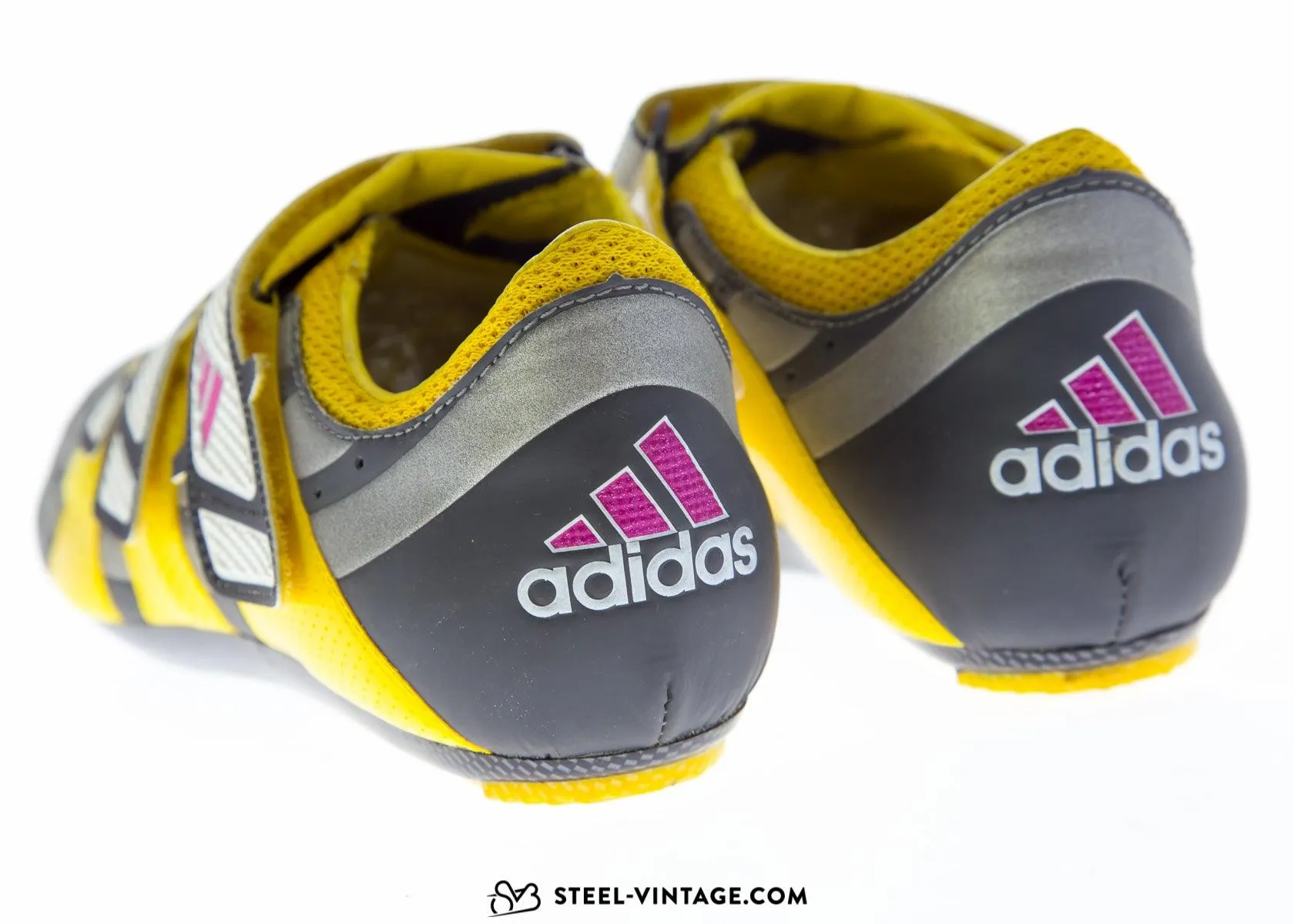 Adidas Adistar Road TT Yellow Cycling Shoes NOS