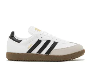 Adidas SAMBA OG SPIKELESS GOLF LE 'WHITE BLACK GUM' sneakers, white