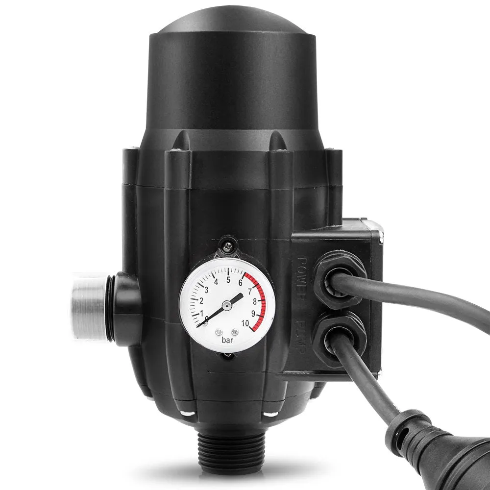 Adjustable Digital Water Pressure Pump Controller, IP65, 220/240V - Giantz