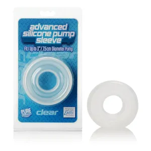 Advanced Silicone Pump Sleeve Clear