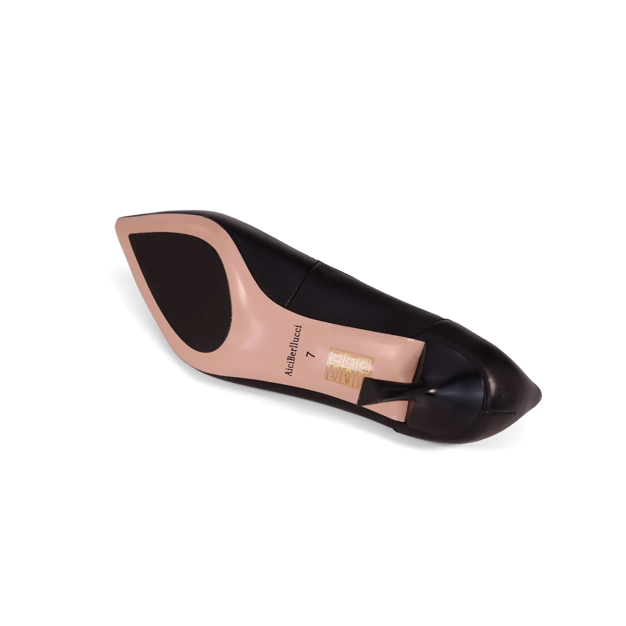 AiciBerllucci Renee sheepskin leather pump