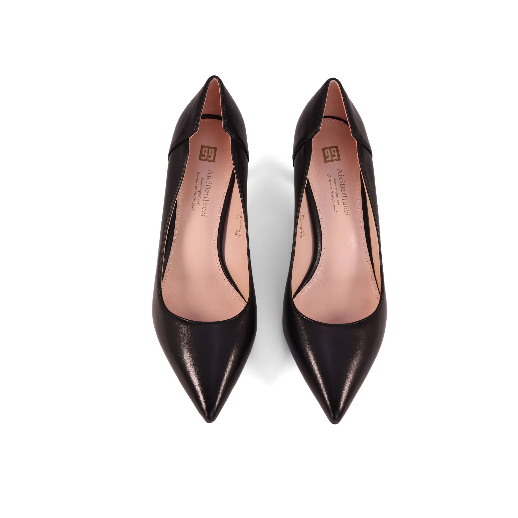 AiciBerllucci Renee sheepskin leather pump