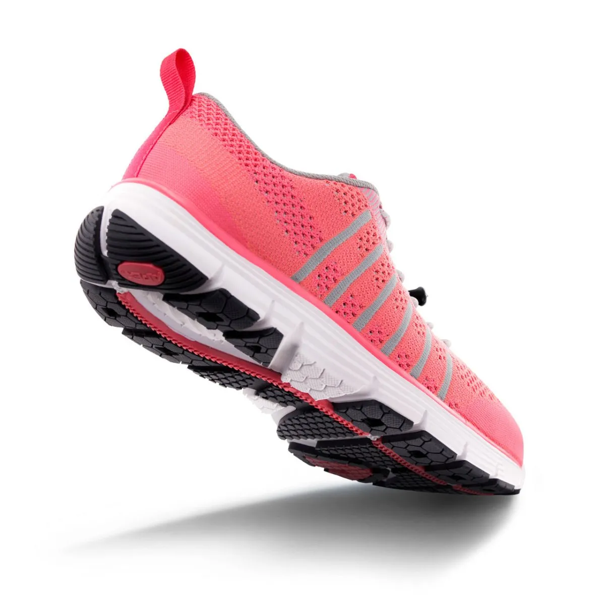 Apex A7200w Breeze Knit Lace Up Women's Active Shoe In Pink