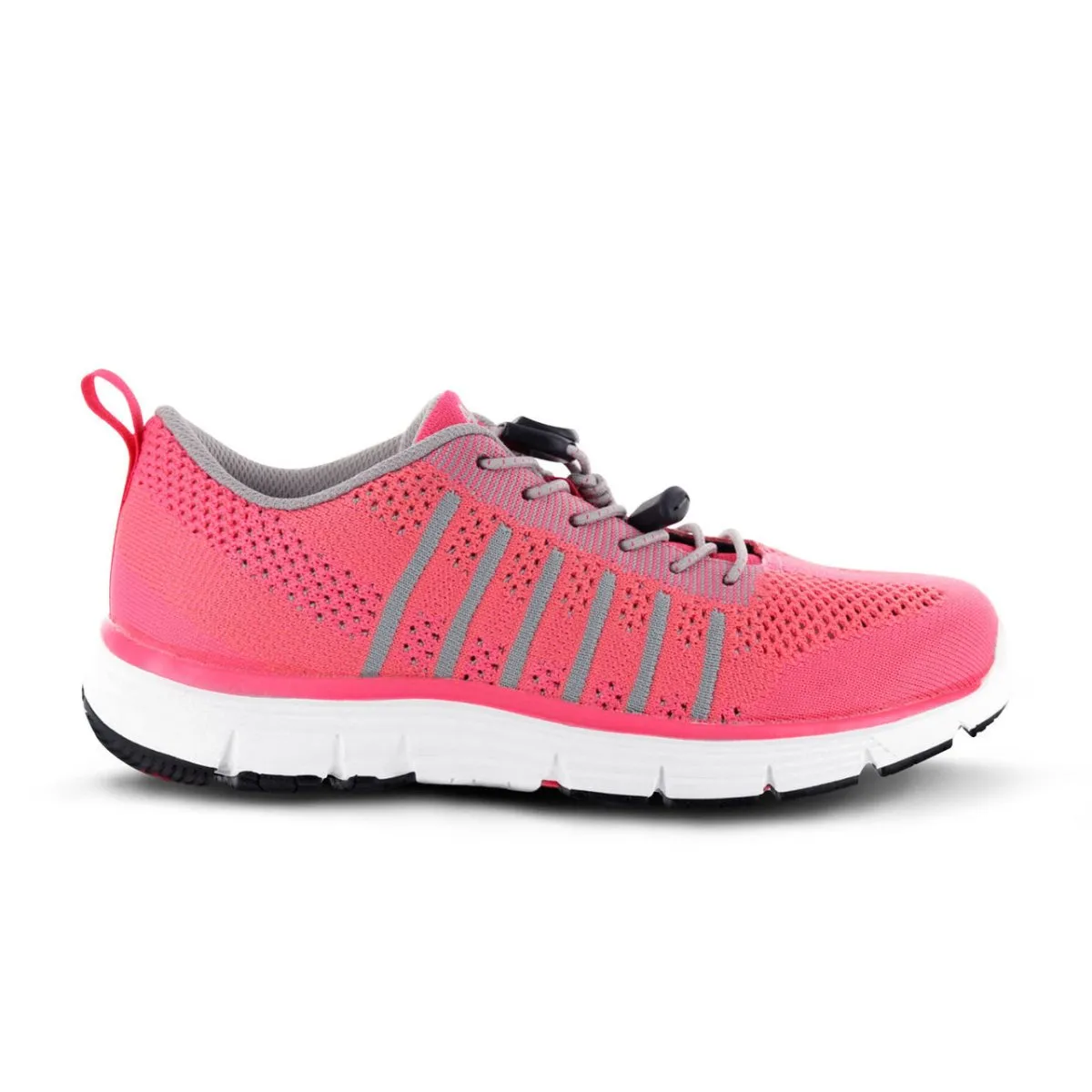 Apex A7200w Breeze Knit Lace Up Women's Active Shoe In Pink