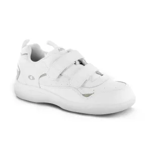 Apex G8210m Ambulator Athletic Double Strap Men's Active Shoe In White