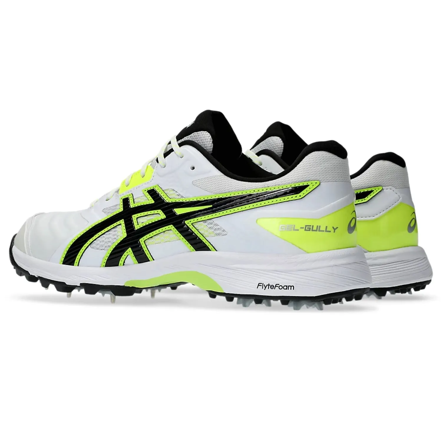 ASICS Men's Gel-Gully 7 Cricket Shoes, White/Pure Silver