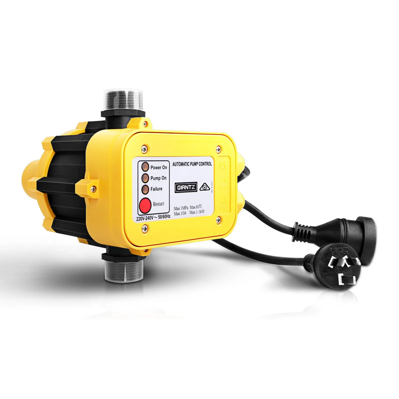 Automatic Water Pressure Pump Controller IP65 Rated Giantz