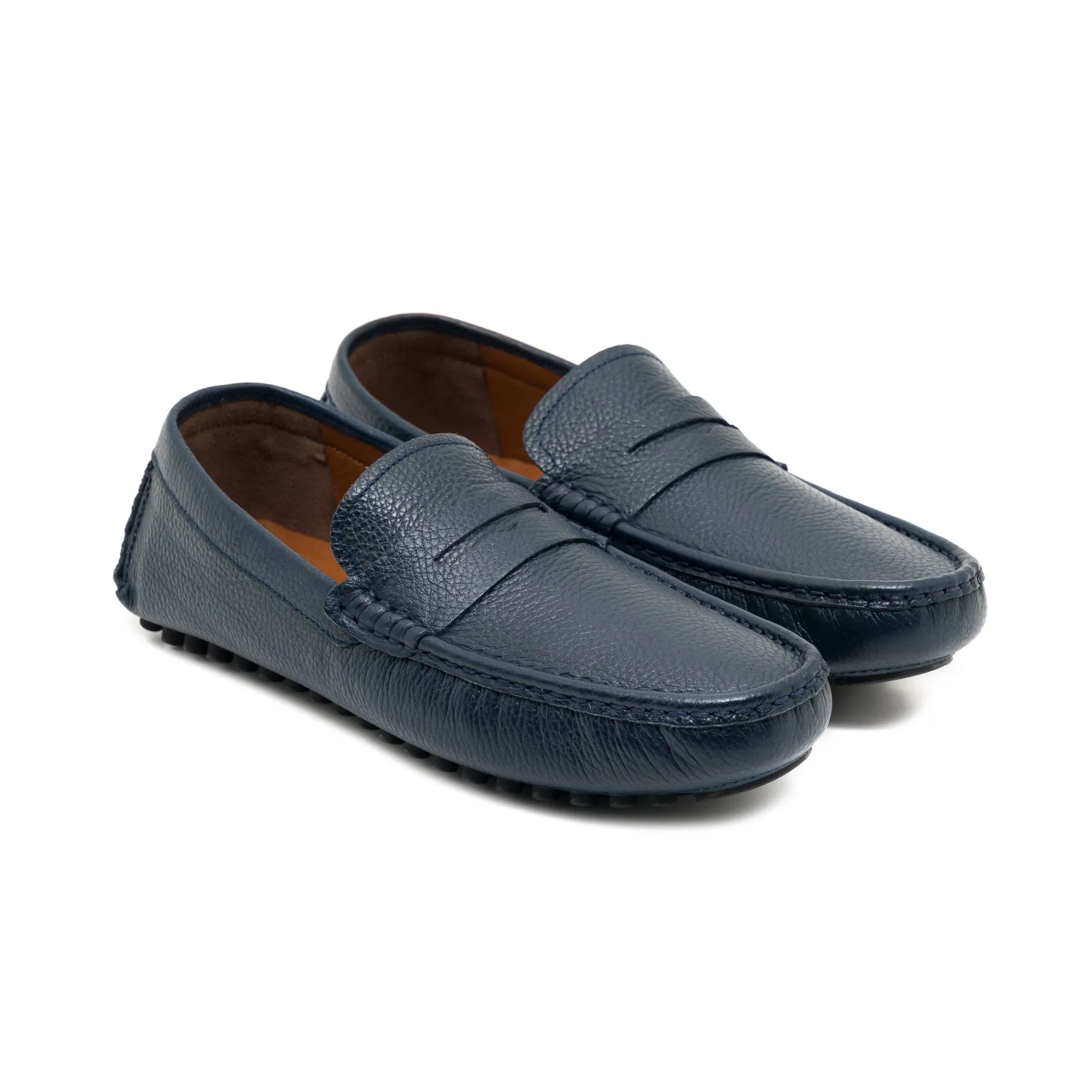 Aviator Navy Blue Loafer