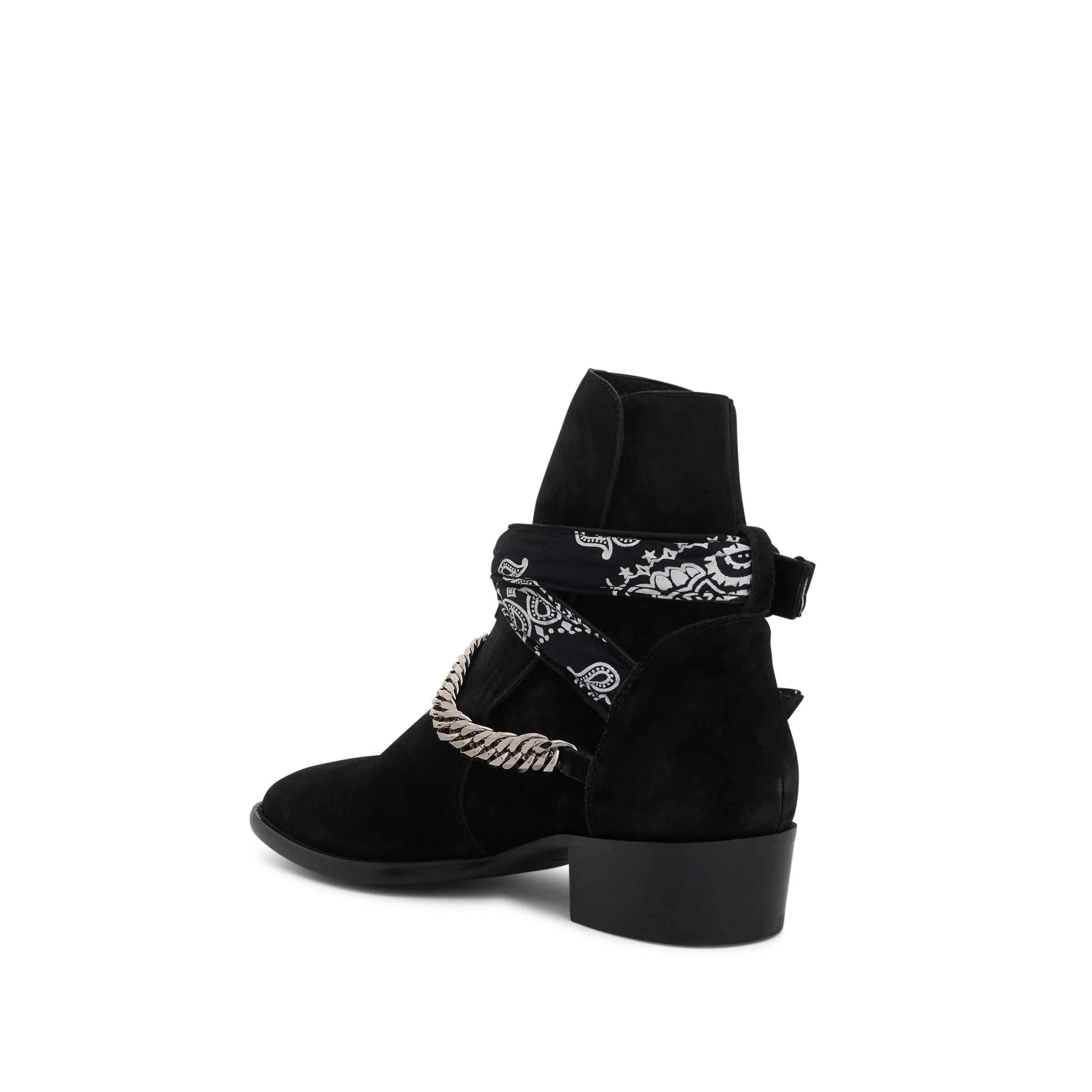 Bandana Boots in Black