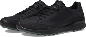 Biom Hybrid Golf Shoes ECCO, Black/Black Cow Leather/Synthetic