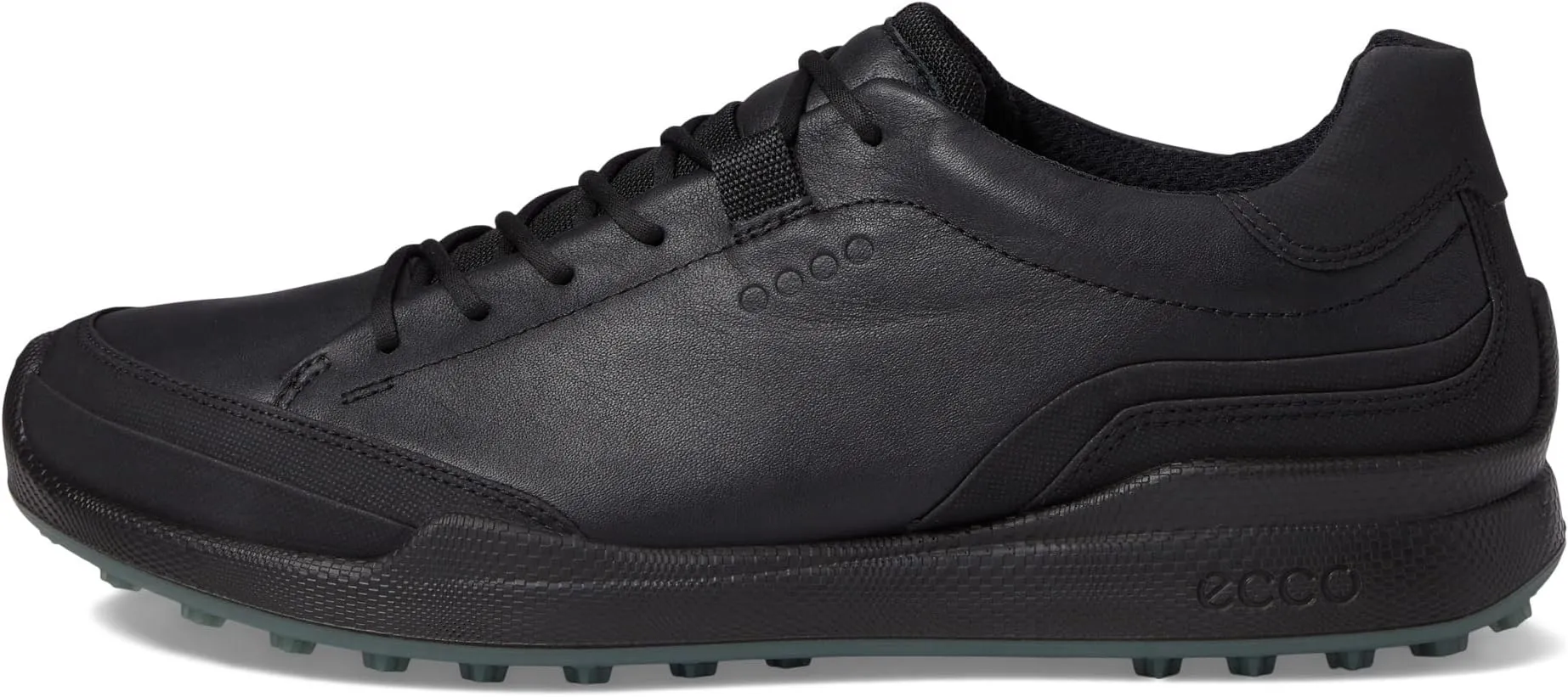 Biom Hybrid Golf Shoes ECCO, Black/Black Cow Leather/Synthetic