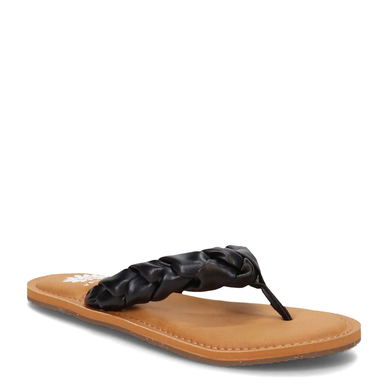 Braided Strap Sandals | Yellow Box Footwear | Dauphine | Black