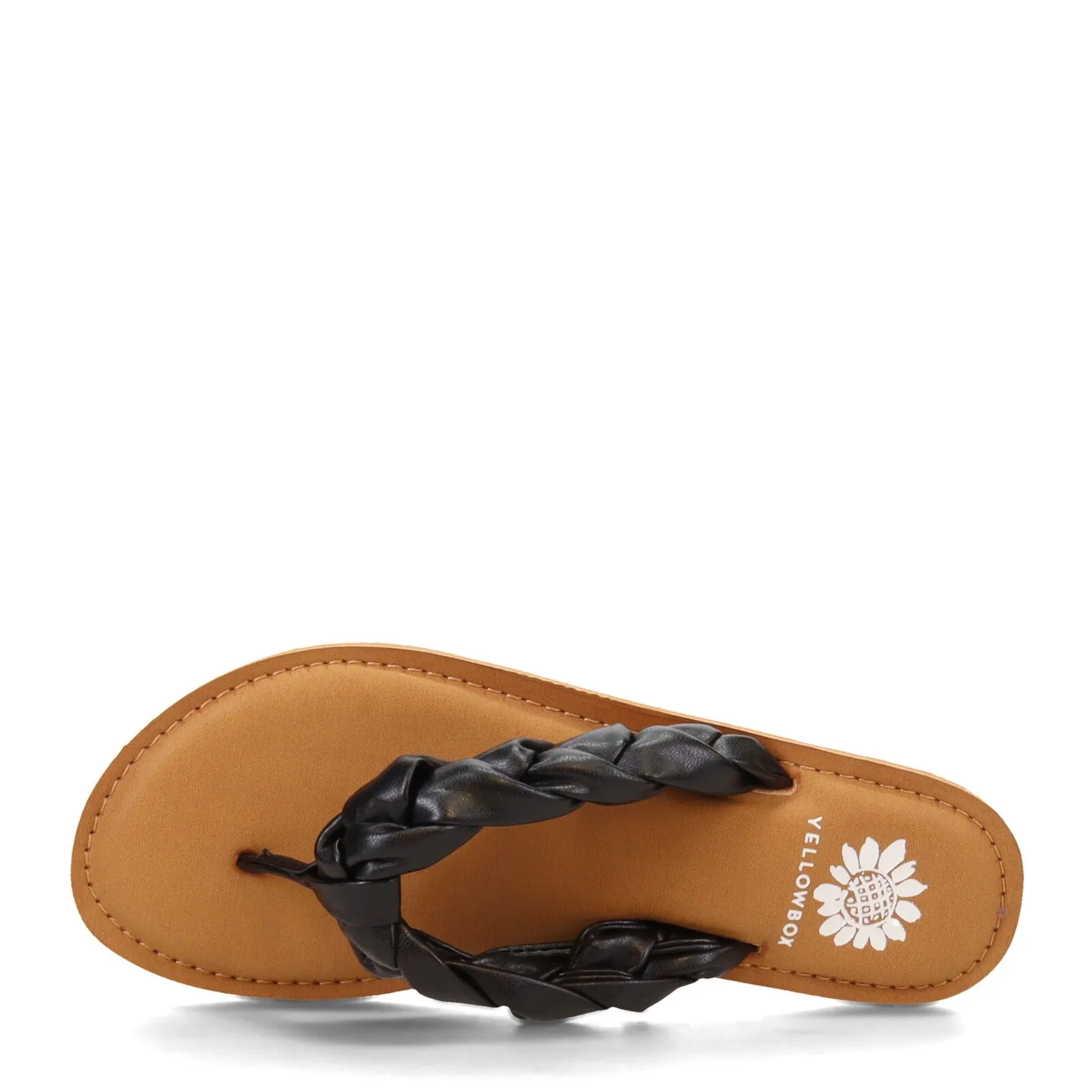 Braided Strap Sandals | Yellow Box Footwear | Dauphine | Black