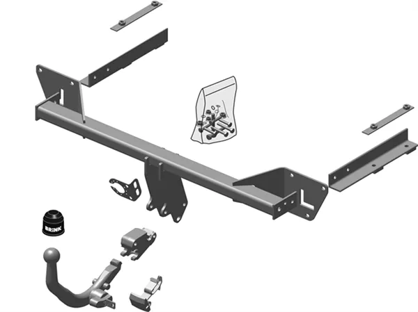 Brink Towbar for Alfa Romeo Giulietta (04/2010 - on)