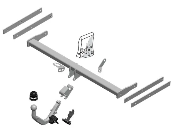 Brink Towbar for Skoda Rapid (07/2012 - on)