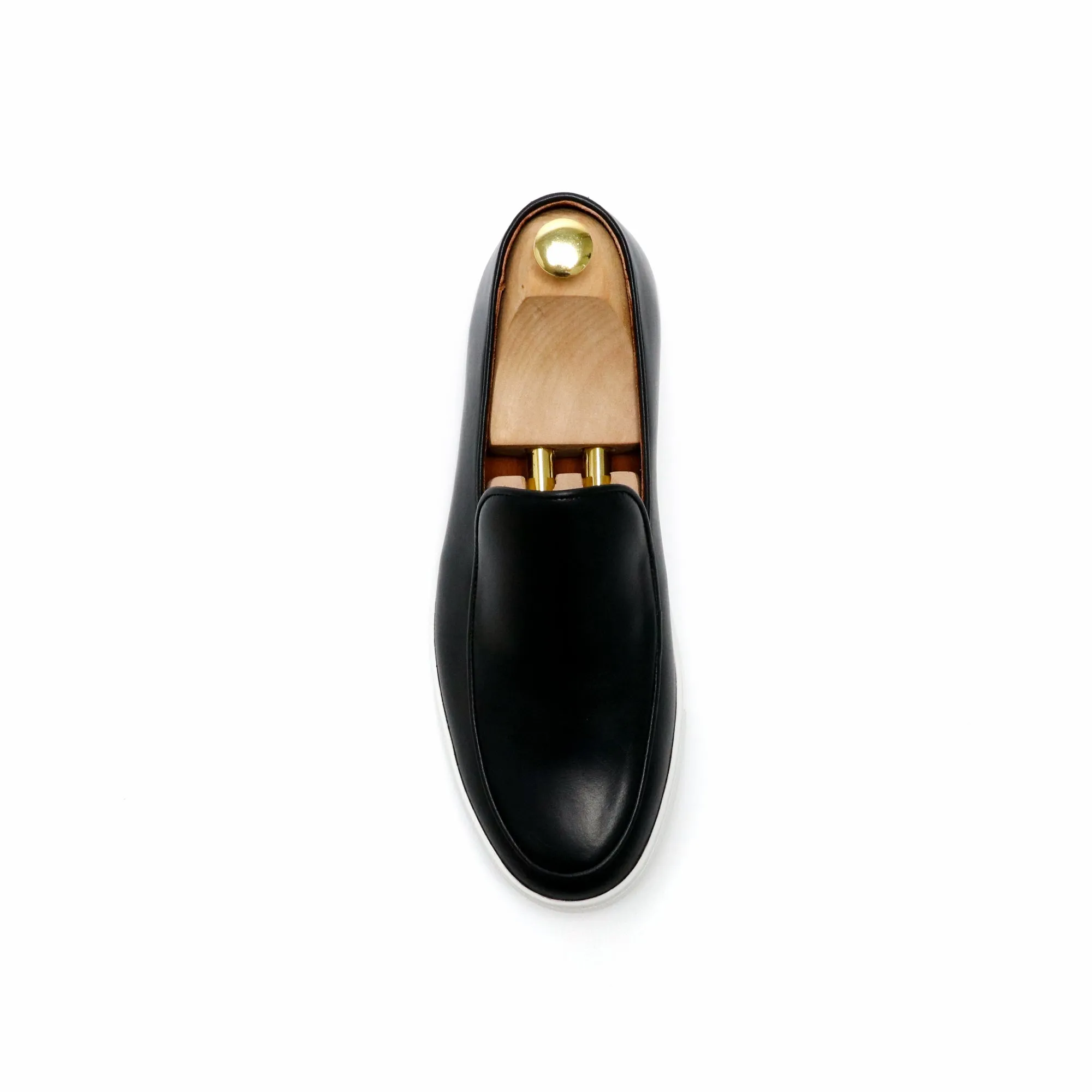 Bruges Belgian Slip On Onyx Black