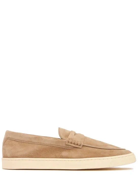 Brunello Cucinelli   Suede penny loafers 