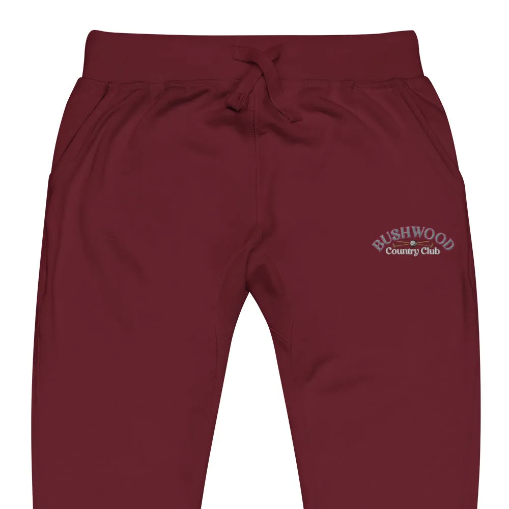 Bushwood Country Club Embroidered Fleece sweatpants