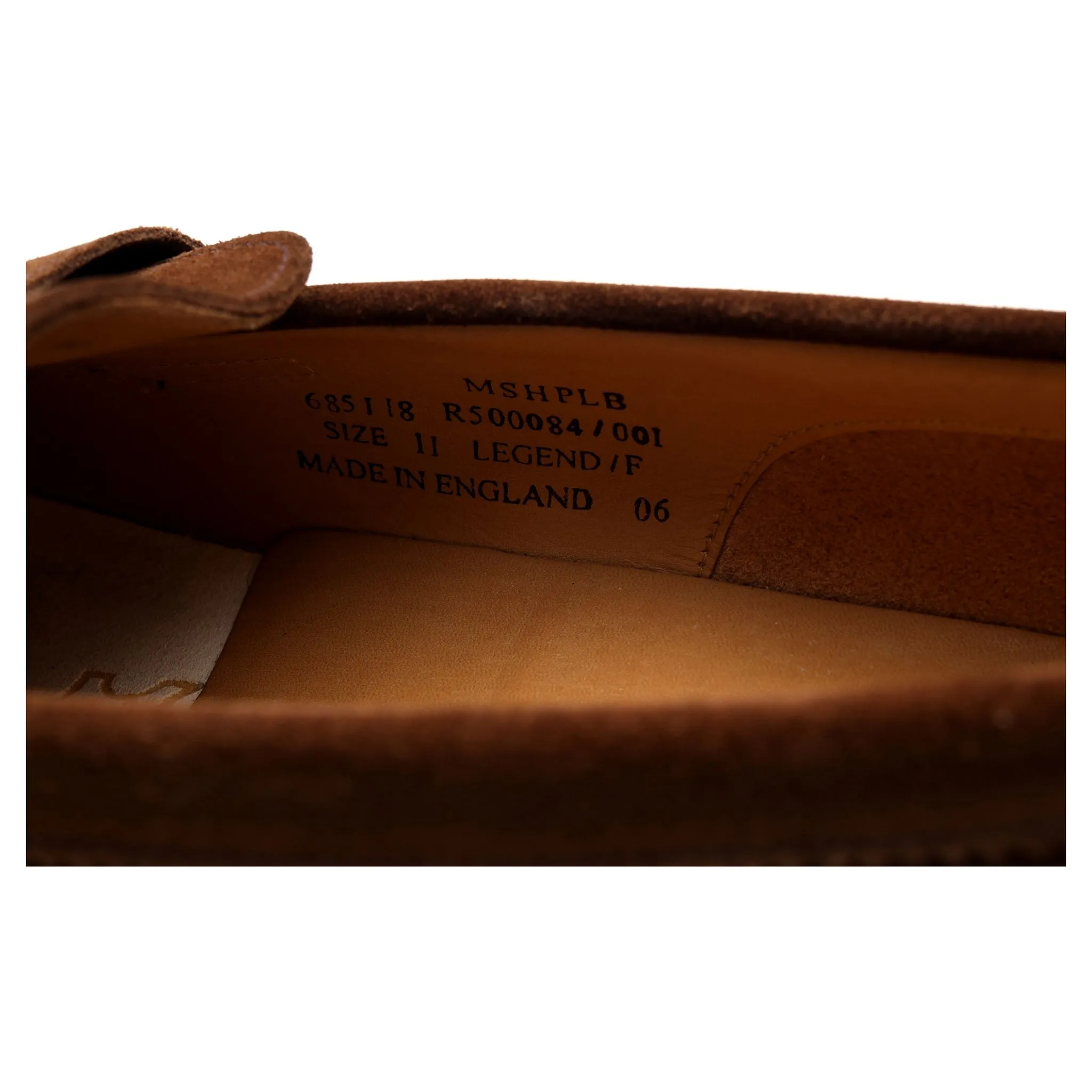 Charles Tyrwhitt Snuff Brown Suede Loafers UK 11 F