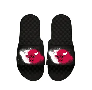 Chicago Bulls Spray Paint Slides