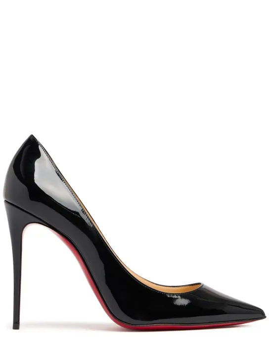 Christian Louboutin   100mm Kate patent leather pumps 