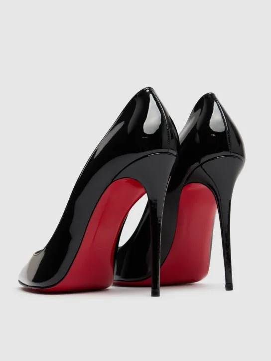 Christian Louboutin   100mm Kate patent leather pumps 