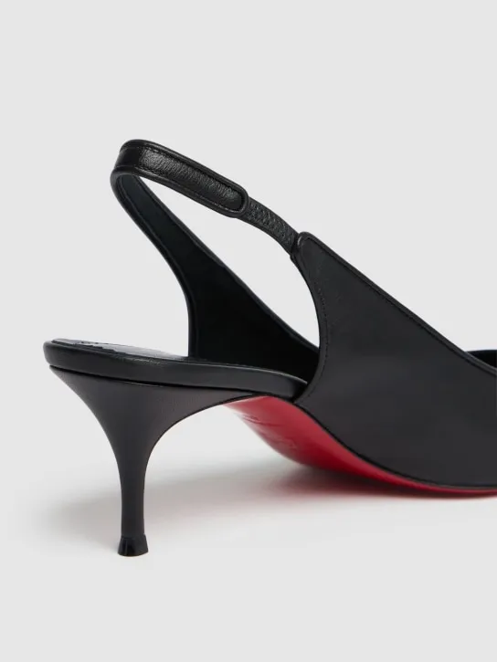 Christian Louboutin   55mm Sporty Kate nappa slingback pumps 