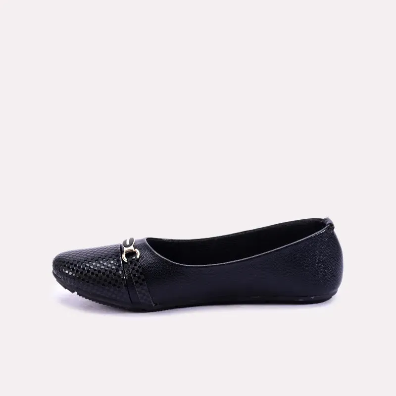 Clementina Black Casual Pumps 0431159