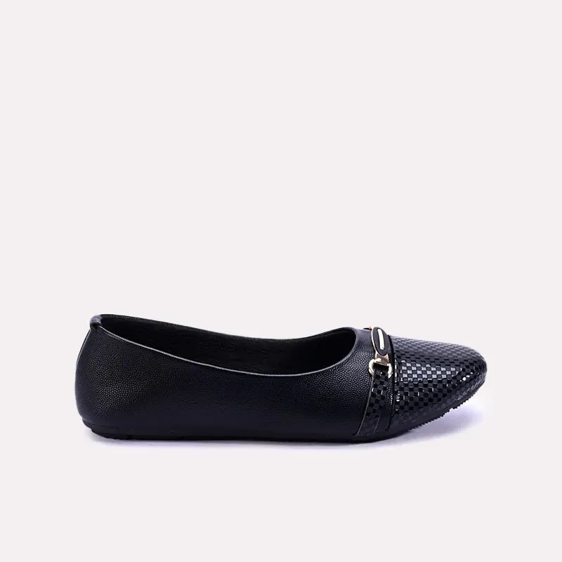 Clementina Black Casual Pumps 0431159