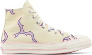 Converse Golf Le Fleur x Chuck 70 High Flame Sneakers - Pastel Yellow