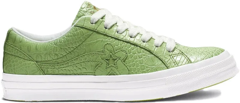 Converse One Star Ox Golf Le Fleur Faux Skin Green