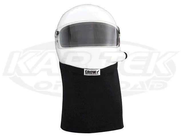 Crow Nomex Helmet Skirt Black