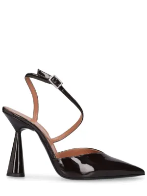 D&#x27;accori   90mm Arya patent leather pumps 