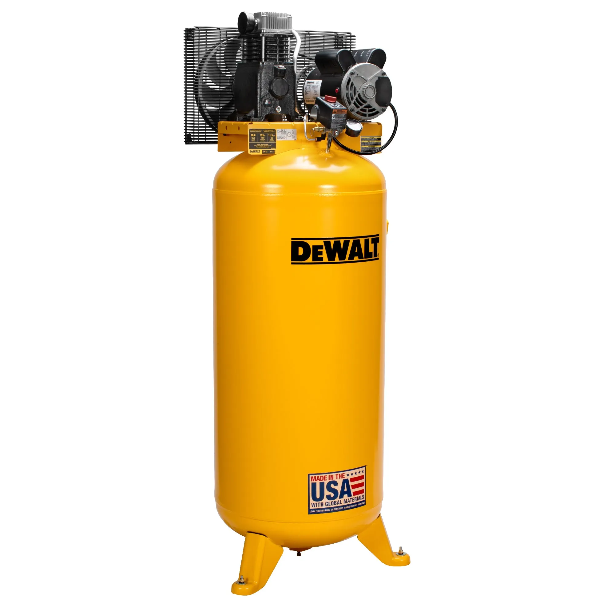 DeWALT DXCM601 60 Gallon 155 PSI Vertical Air Compressor