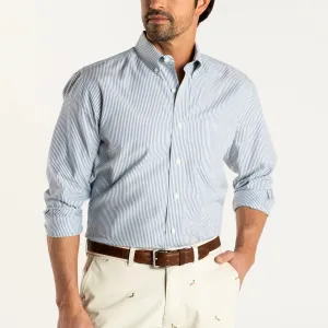 DH Collins Blue/White Stripe Shirt