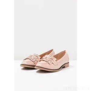 Dorothy Perkins Womens Lotty Slip-on Nude Fringe Loafers