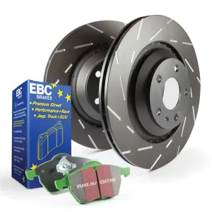 EBC Brakes S2KF1609 S2 Kits Greenstuff 2000 and USR Rotors