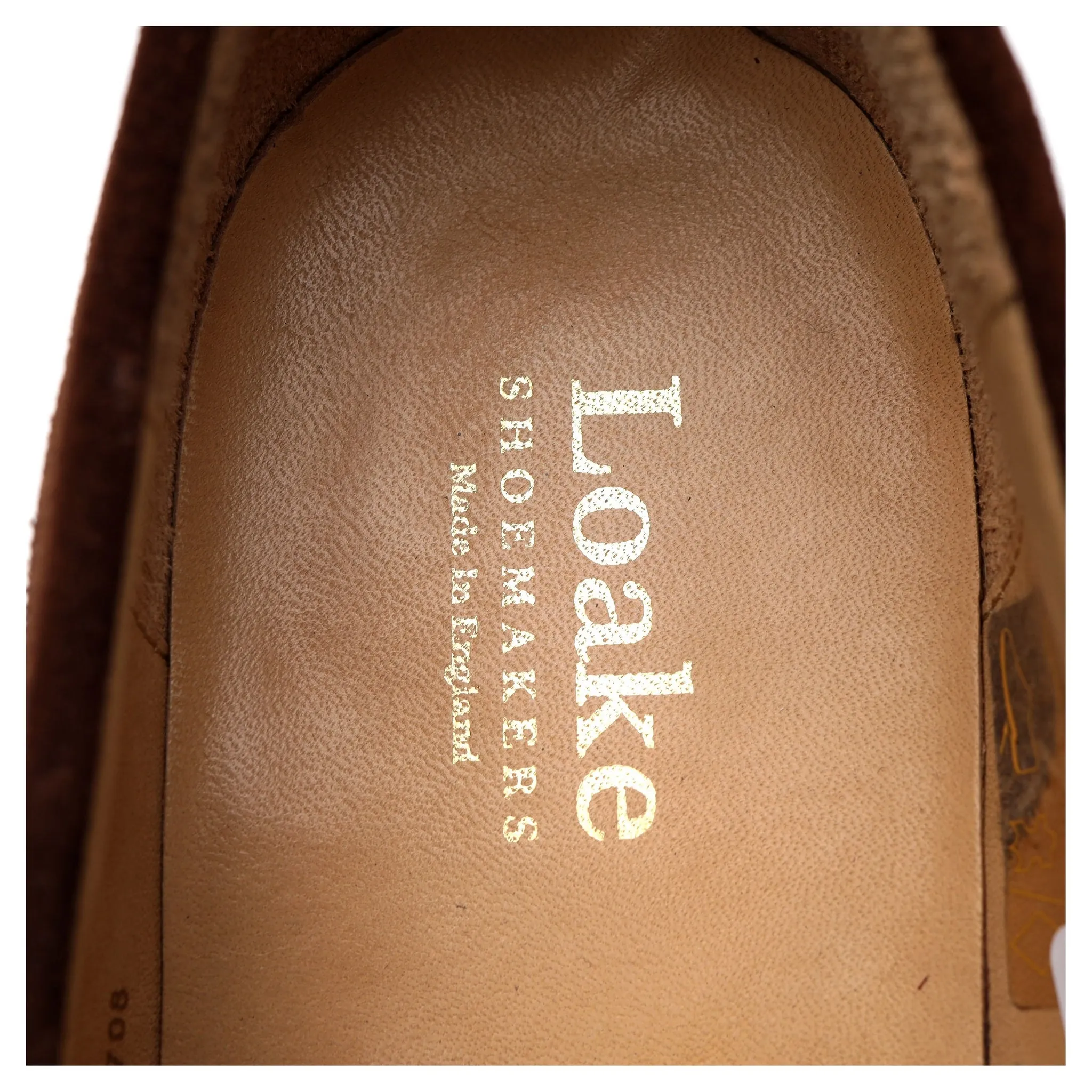 'Eton' Brown Suede Loafers UK 6 F