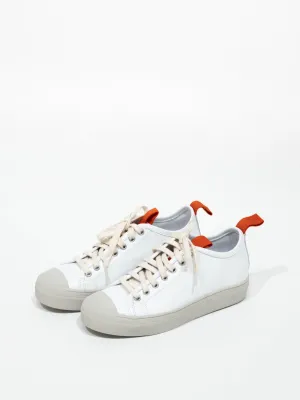 Fable Leather Sneakers - White/Clay