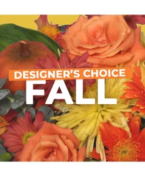 Fall Designer's Choice Flower Arrangement