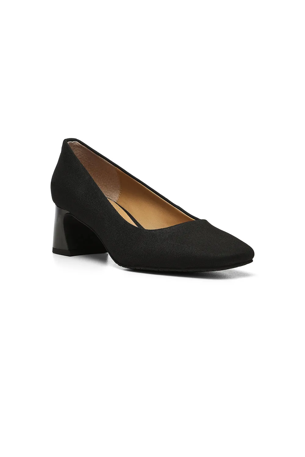 Fay Stretch Pumps - Black