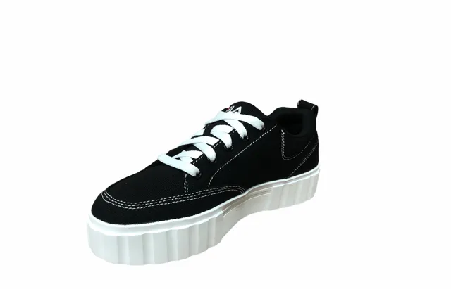 Fila scarpa sneakers in tela con zeppa da donna Sandblast 1011209.25Y nero