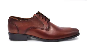 FLORSHEIM,PLAIN TOE-LACE UP-SHOES-JACKSONPL11925-COGNAC