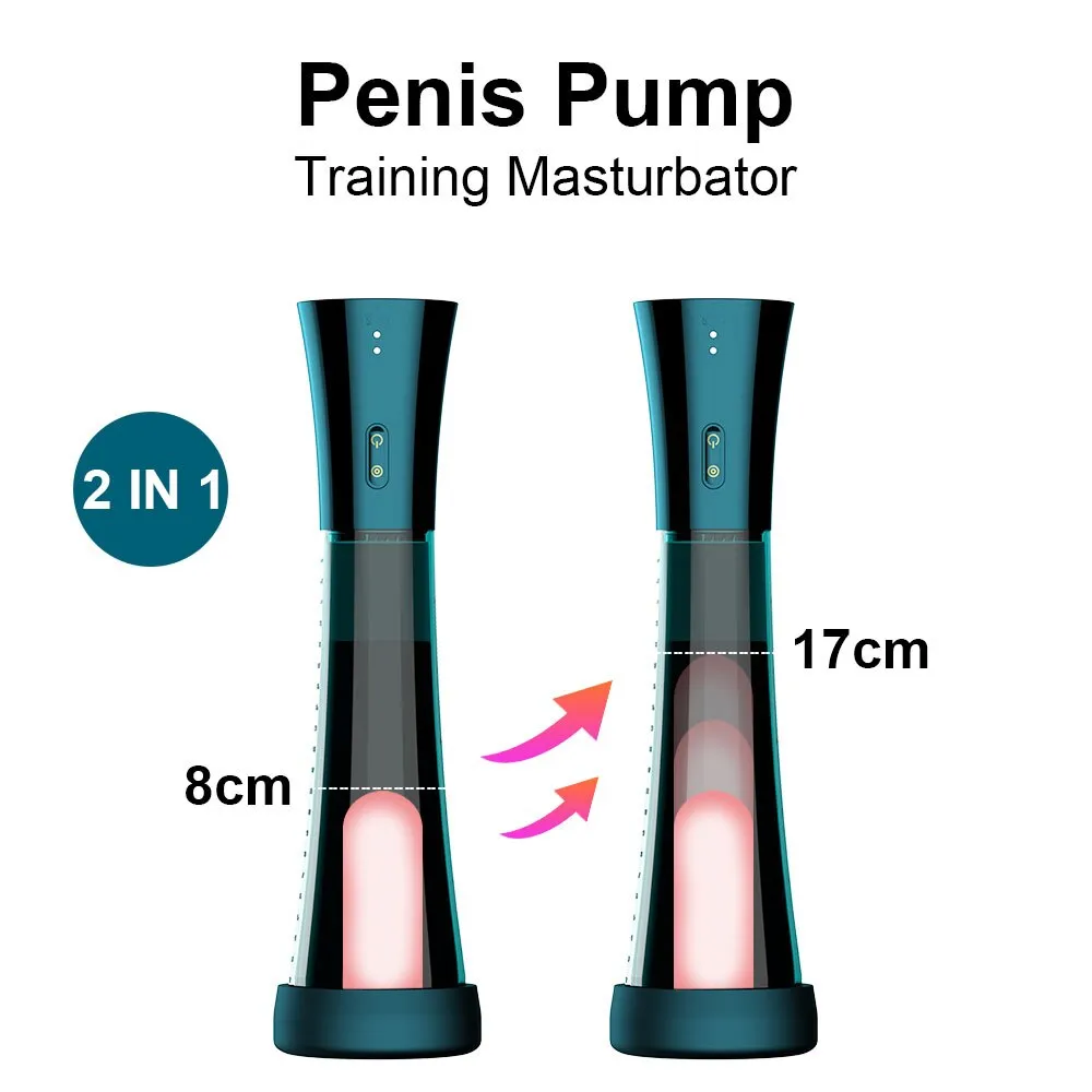 FOX Male Vacuum Penis Pump Extender Enhancer Masturbator