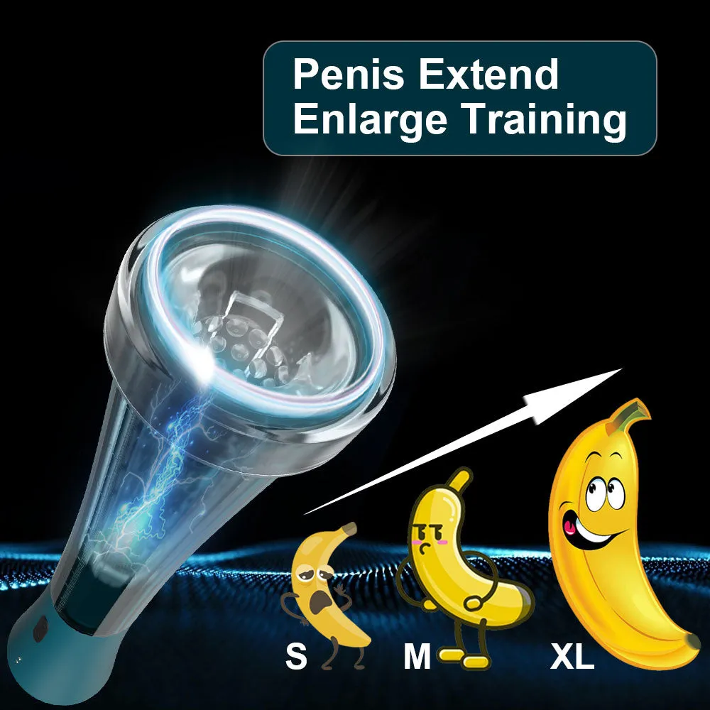 FOX Male Vacuum Penis Pump Extender Enhancer Masturbator