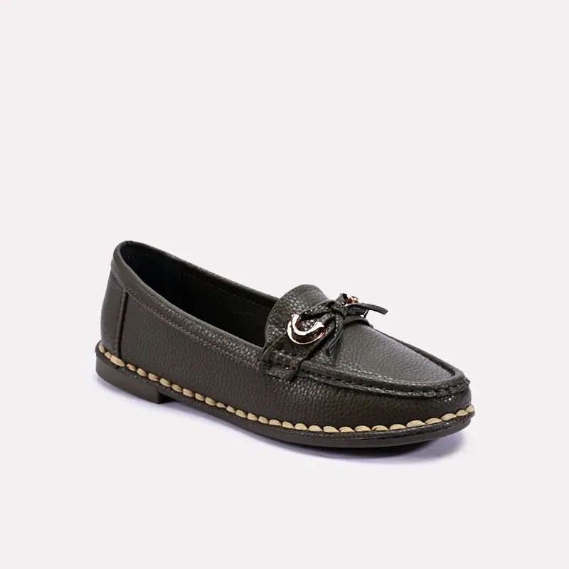 Genevieve Green Casual Loafer Pumps 0431344