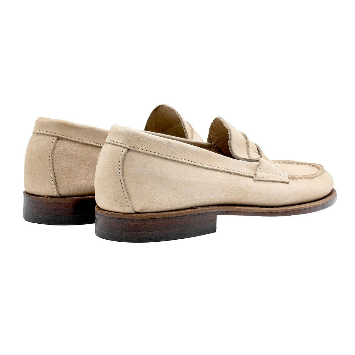 G.H. Bass & Co. Weejun Ii Penny Formal Slip Ons Formal Beige Colour For Men